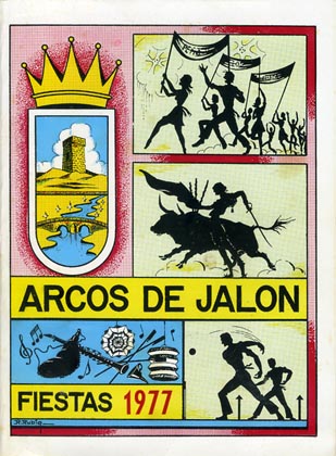 Fiestas patronales en honor al Cristo de la Buena Muerte 1977 Arcos de Jalón